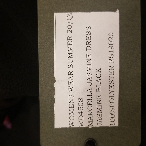 💕ALLSAINTS💕 Marcella Jasmine Dress ~ Jasmine Black Absract Moody Floral 6 NWT - Picture 14 of 15